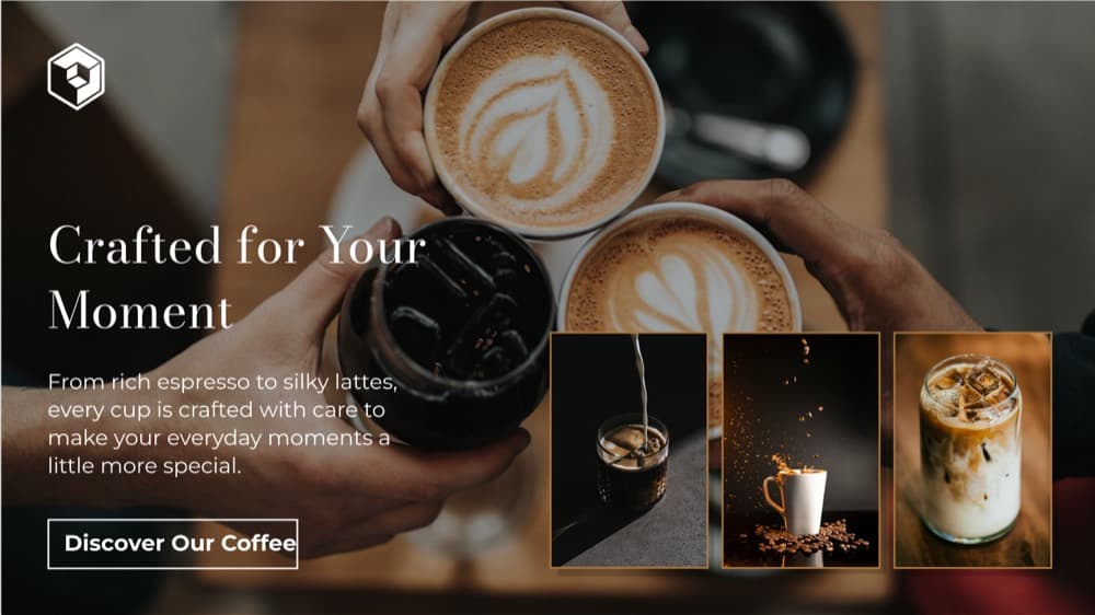 Artisan coffee promotion
