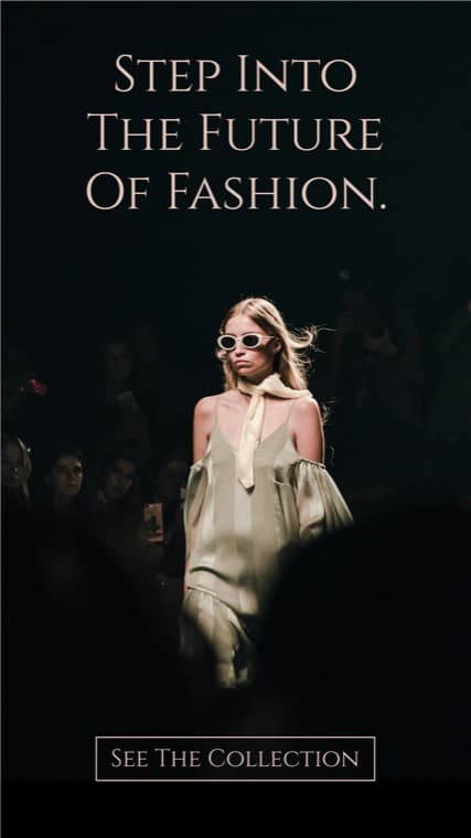 Luxury runway story